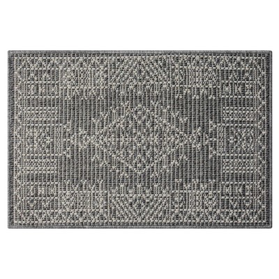 Obeetee Pavilion Medallion Woven Indoor/Outdoor Area Rug