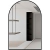 MAYEERTY Metal Framed Arched Bathroom Mirror for Wall - 4 of 4