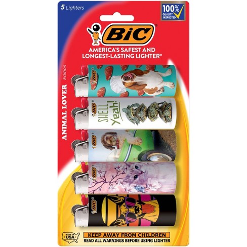 BIC Special Edition Outdoors Series Lighters, Set of 8 Lighters