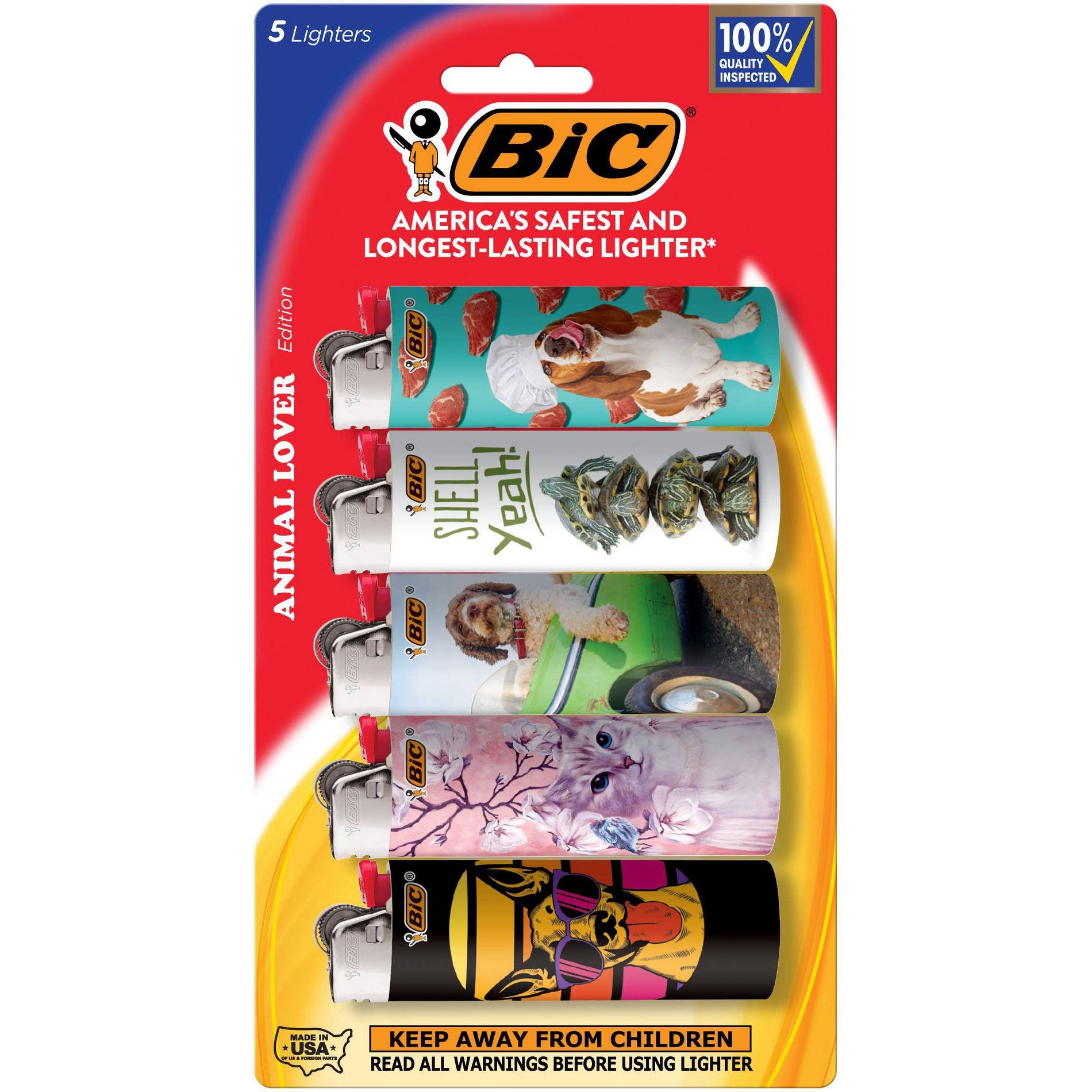 BiC 5ct Special Edition Lighters