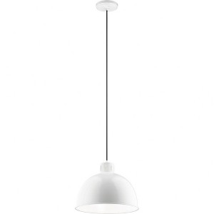Kichler Lighting Zailey 1 - Light Pendant in  White - 1 of 4