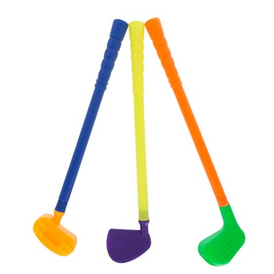 Colorful Toddler Golf Play Set with Bag and Accessories