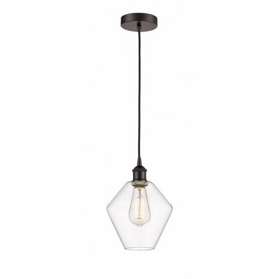 Cindyrella - 1 Light Mini Pendant In Industrial Style-11.25 Inches Tall and 8 Inches Wide