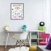 Stupell Industries List of Playroom Rules Playful Polka Dot Pattern Framed Giclee Art, Black, 24" x 30" - 3 of 4