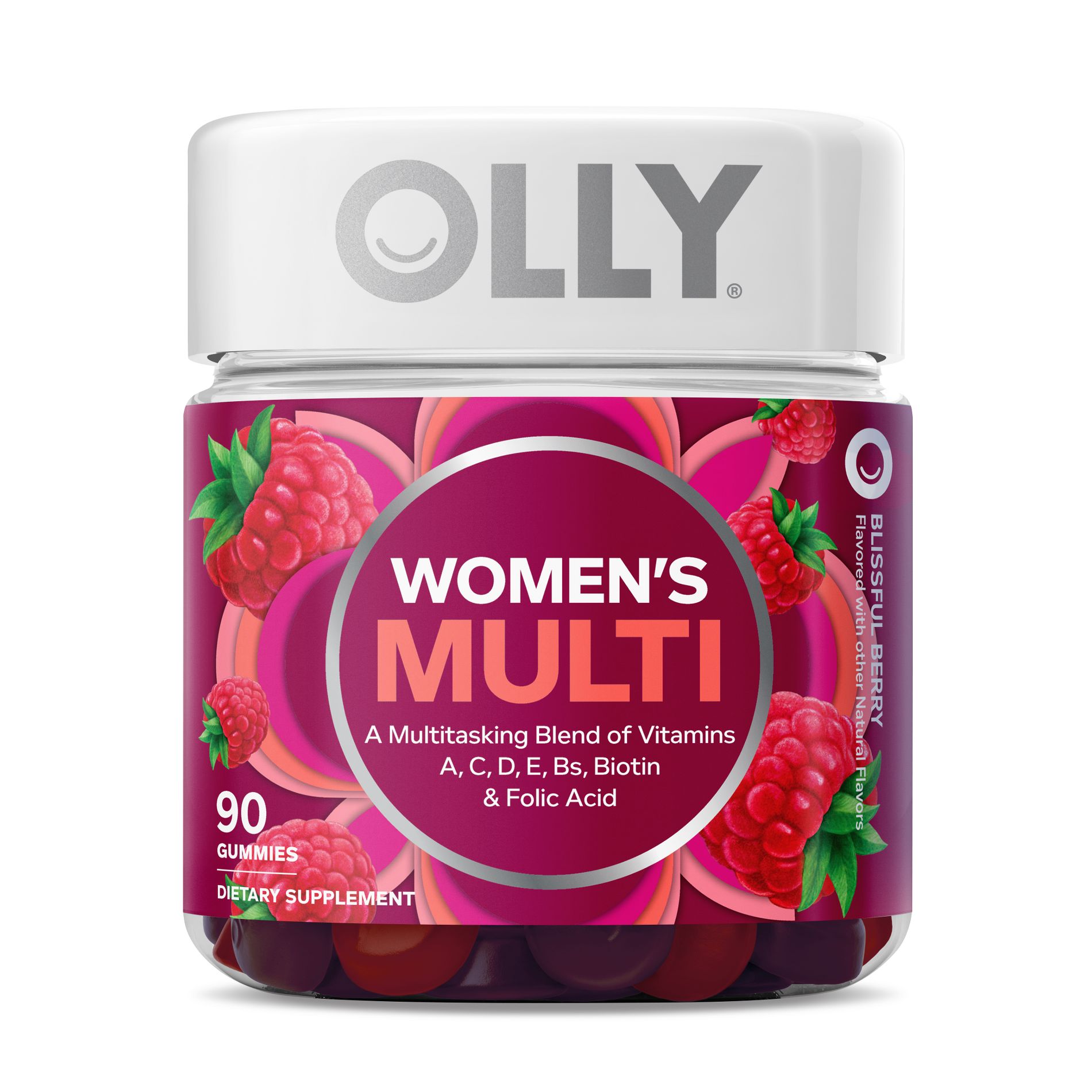 OLLY Women's Multivitamin Gummies - Berry - 90ct
