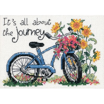 Dimensions Mini Counted Cross Stitch Kit 7"X5"-The Journey (14 Count)