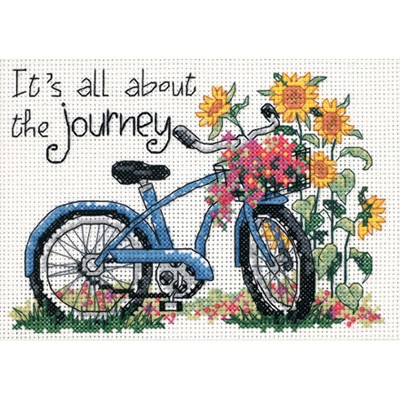 Dimensions Mini Counted Cross Stitch Kit 7"X5"-The Journey