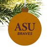 Alcorn Secondary Logo Wood Christmas Tree Holiday Ornament - 4 of 4