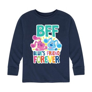 Boys' - Blue's Clues & You! - Blue's Friend Forever Long Sleeve Graphic T-Shirt - 1 of 4