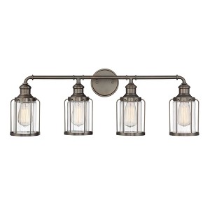 Designers Fountain Anson 4 - Light Vanity in  Satin Copper Bronze - 1 of 1