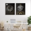 Stupell Industries Celestial Gold Sun and Moon 2pc Canvas Art Set, 24" x 30" - 2 of 4