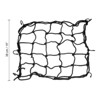 Unique Bargains Travel Camping Extendable Rubber Rope Cover Motorcycle Cargo Luggage Debris Tie-Down Net with 6 Hooks 1 Pc - 2 of 4