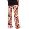 Seven Times Six Pokemon Pajama Pants Men's Fire Type Charmander Chimchar Fennekin PJ Bottoms Multicolored - 4 of 4