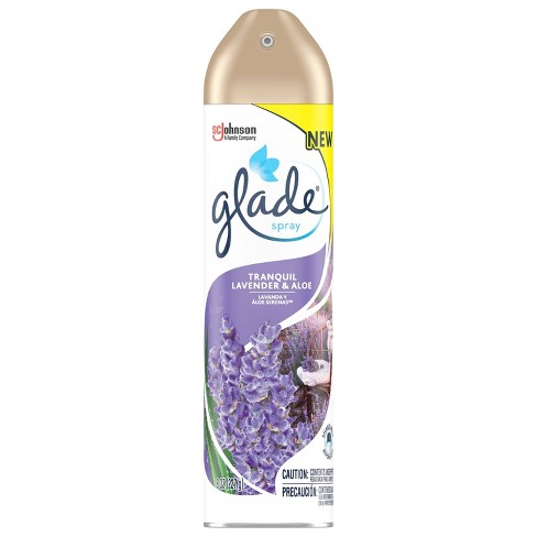 Glade Room Spray Air Freshener Tranquil Lavender Aloe 8oz Target