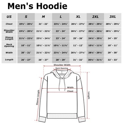 Men's Heather Gray Cotton Blend Hooded Pullover Sweatshirt