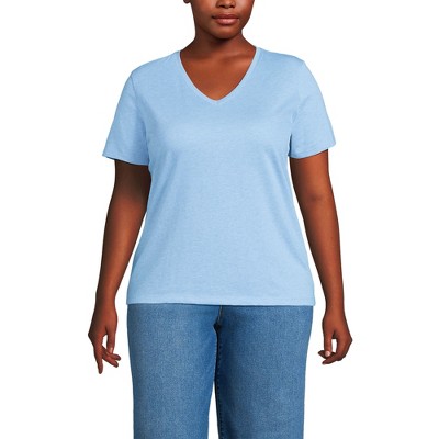 Lands' End Women's Relaxed Supima Cotton T-Shirt