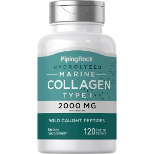 Piping Rock Marine Collagen 2000mg | 120 Caplets - 1 of 2