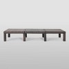 Jamaica 4Pk Wicker Chaise Lounge - Brown - Christopher Knight Home: Weather-Resistant, Iron Frame, Adjustable Backrest - 4 of 4