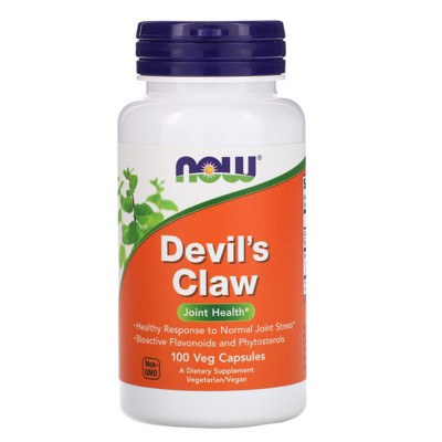 Now Foods Devil's Claw, 100 Veg Capsules, Herbal Supplements