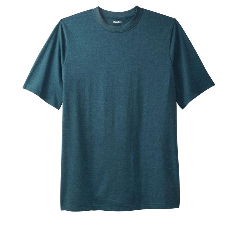 KingSize Men's Big & Tall Shrink-Less Lightweight Crewneck T-Shirt, 1 of 2