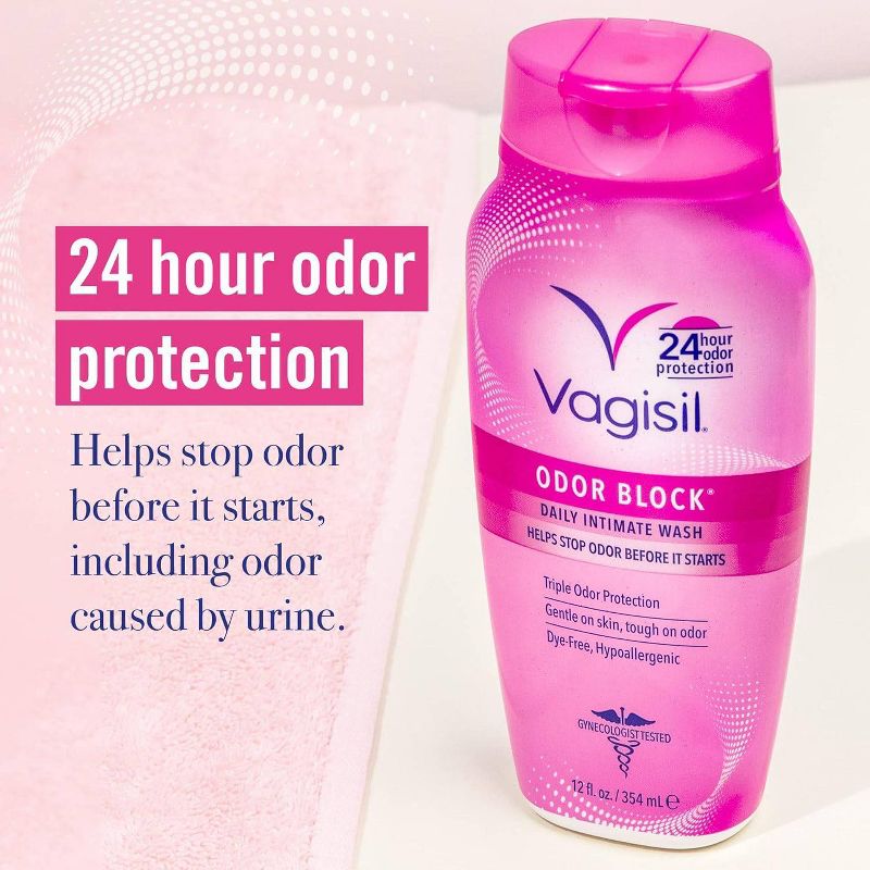 Vagisil Odor Block Daily Intimate Feminine Wash for Women - 12oz, 4 of 10