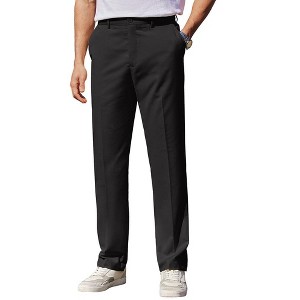 COOFANDY Mens Dress Pants Expandable Waist Wrinkle Free Suit Pants Flat Front Casual Dress Slacks - 1 of 4