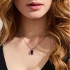 EVRY JEWELS WATERPROOF Gold or Silver Plated Timeless Necklace - 2 of 4
