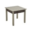 Thermal Transfer Patio Side Table - Patio Festival: Metal Frame, Steel Top, Water & UV Resistant, Garden Accent Table - 2 of 3