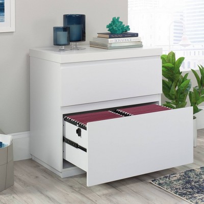 White 2-Drawer Legal Size Lateral File Cabinet