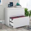 Sauder Northcott 2 Drawer File Cabinet White - 4 of 4