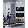 LLHZSY 2 in 1 Foldable Treadmill for Home - 3 of 4