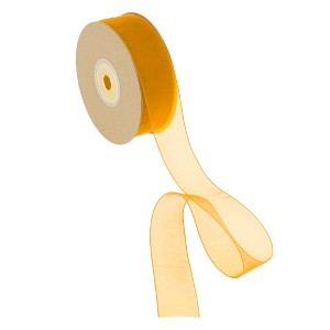 Unique Bargains Nylon Gift Ribbon for Wide Wedding Christmas Decorative 90"x0.98" - 1 of 4