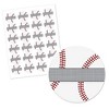 Big Dot of Happiness Batter Up - Baseball - Baby Shower or Birthday Party Circle Sticker Labels - 24 Count - 2 of 4