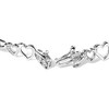 Haus of Brilliance 925 Silver 1/5 Cttw Diamond Double Heart Link Bracelet - 2 of 4
