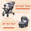 Baby Trend Sit N' Stand Double Stroller - image 2 of 4