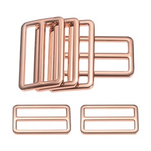Unique Bargains Zinc Alloy Durable Multipurpose Tri Glide Metal Buckles for Bags 6 Pcs - 1 of 4