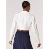 Women's Cropped Blazer - APRICOT - 2 of 3