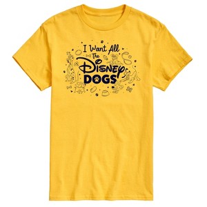 Men's - Disney - Cats & Dogs Short Sleeve Graphic T-Shirt - 1 of 4