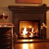 Barton Living 10Pc Ceramic Log Set Wood Style w/Stackable Gas Heat Resistant Realistic - 2 of 4