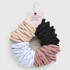 Hair Essentials 100pc Hair Ties - Seamless No-Damage Hair Ties for Women- 100pcs - 4 of 4