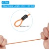 Unique Bargains Locker Luggage Bike 4 Digit Combination Lock with Security Cable Set - 3 of 4