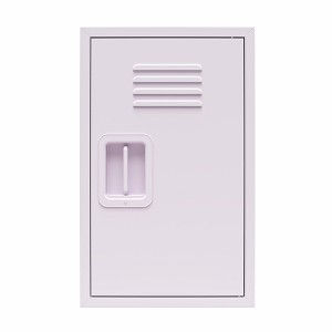 Little Seeds Casey Kids Stackable Mini Metal Storage Locker - 1 of 4