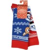 Rudolph The Red-Nosed Reindeer Adult Crew Socks 2 Pack - 2 of 4