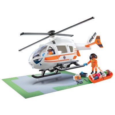 playmobil city life helicopter