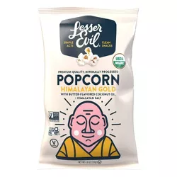 LesserEvil Organic Popcorn Himalayan Gold -  4.6oz