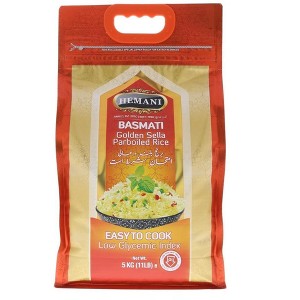 HEMANI Golden Sella Basmati Rice Lower GI 11 LB - 1 of 4