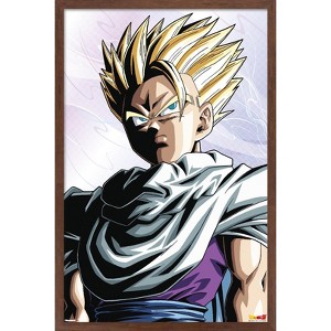 Trends International Dragon Ball Z: Cell Saga - Gohan Super Saiyan Framed Wall Poster Prints - 1 of 4