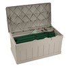 Resin Extra Large Deck Box With Seat - Taupe - Suncast: Weather-Resistant Patio Bench Storage Container - 2 of 4