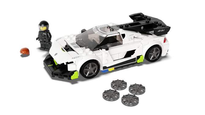 LEGO Speed Champions Koenigsegg Jesko Racing Car Toy 76900, 2 of 10, play video