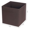 REGALWOVEN Fabric Reinforced Storage Bin for Organizing Clothes Books 2 Pcs - 4 of 4